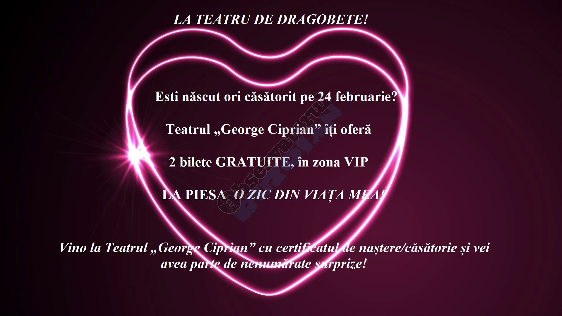 Te Ai Căsătorit Sau Te Ai Născut Pe 24 Februarie A Acces Gratuit